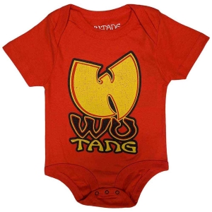 Wu-Tang Clan - Toddler Red Babygrow ryhmässä MERCHANDISE / Merch / Hip Hop-Rap @ Bengans Skivbutik AB (5548861r)