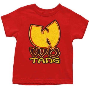 Wu-Tang Clan - Toddler T-Shirt Red ryhmässä MERCHANDISE / Merch / Hip Hop-Rap @ Bengans Skivbutik AB (5548868r)