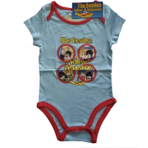 The Beatles - Yellowsub  Holes Lht Blue Babygrow ryhmässä MERCHANDISE / Merch / Pop-Rock @ Bengans Skivbutik AB (5548870r)