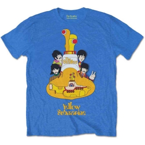 The Beatles - Yellowsub  Sub Boys T-Shirt Blue ryhmässä MERCHANDISE / Merch / Pop-Rock @ Bengans Skivbutik AB (5548872r)