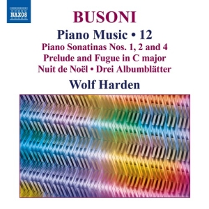 Wolf Harden - Busoni: Piano Music, Vol. 12 ryhmässä ME SUOSITTELEMME / Perjantain julkaisut / Fredag den 28:e Juni 2024 @ Bengans Skivbutik AB (5549213)