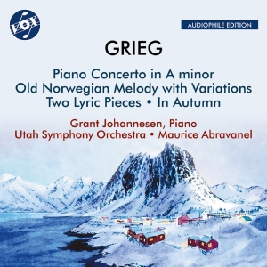 Grant Johannesen Utah Symphony Orc - Grieg: Piano Concerto In A Minor, O ryhmässä ME SUOSITTELEMME / Perjantain julkaisut / Fredag den 28:e Juni 2024 @ Bengans Skivbutik AB (5549444)