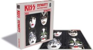 Kiss - Pussel Dynasty 500 Bitar ryhmässä MERCHANDISE / Merch / Hårdrock @ Bengans Skivbutik AB (5549606)