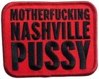 Nashville Pussy - Patch Mxfx Nxpx (7,2 X 9 Cm) ryhmässä MERCHANDISE / Accessoarer / Hårdrock @ Bengans Skivbutik AB (5549659)