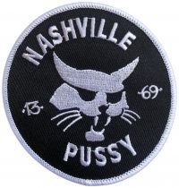 Nashville Pussy - Patch Pussycat (9 Cm) ryhmässä MERCHANDISE / Accessoarer / Hårdrock @ Bengans Skivbutik AB (5549660)