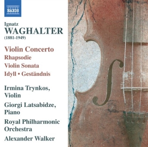 Waghalter - Violin Concerto ryhmässä Externt_Lager / Naxoslager @ Bengans Skivbutik AB (554968)