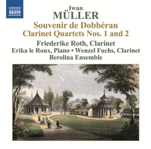 Müller - Clarinet Quartets ryhmässä Externt_Lager / Naxoslager @ Bengans Skivbutik AB (554973)