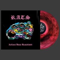 R.A.T.S - Actions Have Reactions (Swirl Vinyl ryhmässä ME SUOSITTELEMME / Perjantain julkaisut / Fredag den 14:e Juni 2024 @ Bengans Skivbutik AB (5550063)