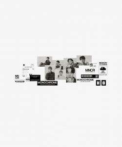 Bts - Monochrome Sticker Set ryhmässä ME SUOSITTELEMME / Perjantain julkaisut / Fredag den 30:e augusti 2024 @ Bengans Skivbutik AB (5550193)