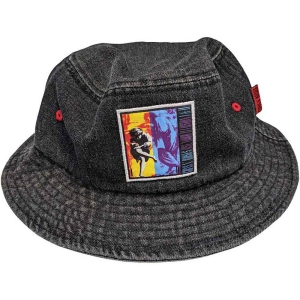 Guns N Roses - Use Your Illusion Denim Bucket Hat ryhmässä MERCHANDISE / Merch / Hårdrock @ Bengans Skivbutik AB (5550276r)