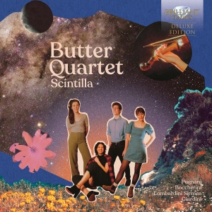 Butter Quartet - Scintilla - Early Italian String Qu ryhmässä ME SUOSITTELEMME / Perjantain julkaisut / Fredag den 5:e Juli 2024 @ Bengans Skivbutik AB (5550337)