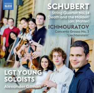 Lgt Young Soloists Alexander Gilma - Schubert & Ichmouratov: Works For S ryhmässä ME SUOSITTELEMME / Perjantain julkaisut / Fredag den 12:e Juli 2024 @ Bengans Skivbutik AB (5550343)