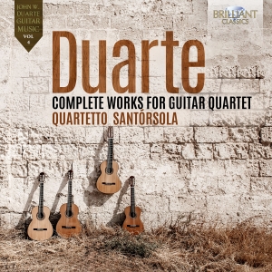 Quartetto Santorsola - Duarte: Complete Works For Guitar Q ryhmässä CD @ Bengans Skivbutik AB (5550345)