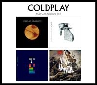 COLDPLAY - 4 CD CATALOGUE SET ryhmässä CD / Pop-Rock @ Bengans Skivbutik AB (555065)