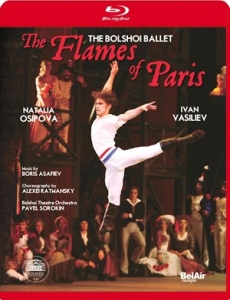 The Bolshoi Ballet - The Flames Of Paris ryhmässä Musiikki / Musiikki Blu-Ray / Klassiskt @ Bengans Skivbutik AB (5550707)