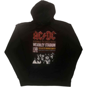 Ac/Dc - Wembley  79 Uni Bl Eco Hoodie ryhmässä MERCHANDISE / Hupparit / Hårdrock @ Bengans Skivbutik AB (5550908r)