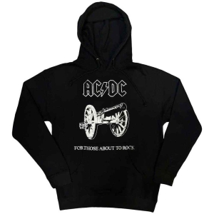 Ac/Dc - About To Rock Uni Bl Hoodie ryhmässä MERCHANDISE / Hupparit / Hårdrock @ Bengans Skivbutik AB (5550909r)