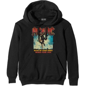 Ac/Dc - Blow Up Your Video Uni Bl Hoodie ryhmässä MERCHANDISE / Hupparit / Hårdrock @ Bengans Skivbutik AB (5550913r)