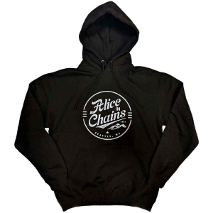 Alice In Chains - Circle Emblem Uni Bl Hoodie ryhmässä MERCHANDISE / Hupparit / Pop-Rock @ Bengans Skivbutik AB (5551290r)