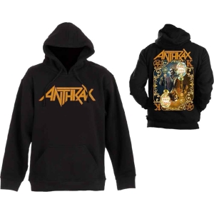 Anthrax - Evil Twin Uni Bl Hoodie ryhmässä MERCHANDISE / Hupparit / Hårdrock @ Bengans Skivbutik AB (5551295r)