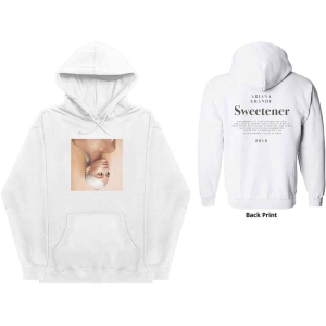 Ariana Grande - Sweetener Uni Wht Hoodie ryhmässä MERCHANDISE / Hupparit / Pop-Rock @ Bengans Skivbutik AB (5551298r)