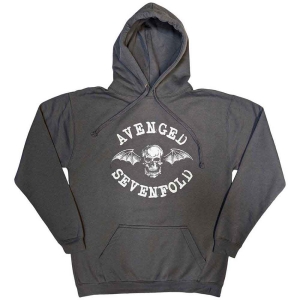 Avenged Sevenfold - Logo Uni Char Hoodie ryhmässä MERCHANDISE / Hupparit / Hårdrock @ Bengans Skivbutik AB (5551300r)