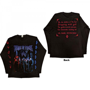 Cradle Of Filth - Existence Band Uni Bl Long Sleeve ryhmässä MERCHANDISE / Hupparit / Hårdrock @ Bengans Skivbutik AB (5552146r)