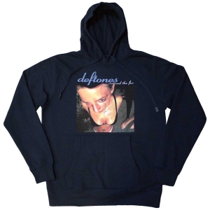 Deftones - Around The Fur Uni Navy Hoodie ryhmässä MERCHANDISE / Hupparit / Hårdrock @ Bengans Skivbutik AB (5552151r)