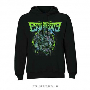 Escape The Fate - Stressed Uni Bl Hoodie ryhmässä Övrigt / @ Bengans Skivbutik AB (5552176r)