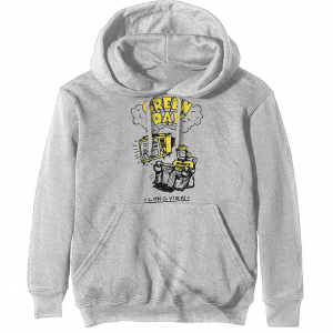 Green Day - Longview Doodle Uni Off Wht Hoodie ryhmässä Övrigt / @ Bengans Skivbutik AB (5552562r)