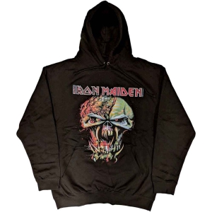 Iron Maiden - Final Frontier Big Head Uni Bl Hoodie ryhmässä MERCHANDISE / Hupparit / Hårdrock @ Bengans Skivbutik AB (5552887r)