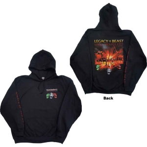 Iron Maiden - Nights Of The Dead Bp Uni Bl Hoodie ryhmässä MERCHANDISE / Hupparit / Hårdrock @ Bengans Skivbutik AB (5552895r)