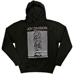 Joy Division - Unknown Pleasures Fp Uni Bl Hoodie ryhmässä MERCHANDISE / Hupparit / Pop-Rock @ Bengans Skivbutik AB (5552900r)