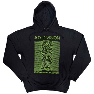 Joy Division - Unknown Pleasures Fp Navy Hoodie ryhmässä MERCHANDISE / Hupparit / Pop-Rock @ Bengans Skivbutik AB (5552901r)