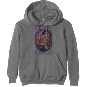 Jimi Hendrix - Purple Haze Frame Uni Char Hoodie ryhmässä MERCHANDISE / Hupparit / Pop-Rock @ Bengans Skivbutik AB (5552905r)