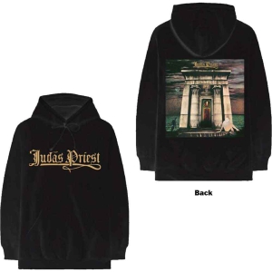 Judas Priest - Sin After Sin Logo & Cover Bl Hoodie ryhmässä MERCHANDISE / Hupparit / Hårdrock @ Bengans Skivbutik AB (5552909r)