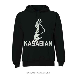 Kasabian - Ultra Face Uni Bl Hoodie ryhmässä MERCHANDISE / Hupparit / Pop-Rock @ Bengans Skivbutik AB (5552911r)