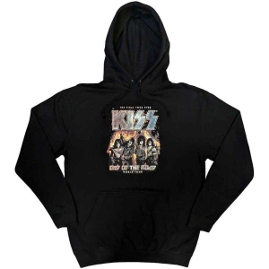 Kiss - End Of The Road Final Tour Bl Hoodie ryhmässä MERCHANDISE / Hupparit / Hårdrock @ Bengans Skivbutik AB (5552918r)