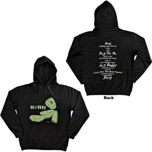 Korn - Issues Tracklist Uni Bl Hoodie ryhmässä MERCHANDISE / Hupparit / Hårdrock @ Bengans Skivbutik AB (5552923r)