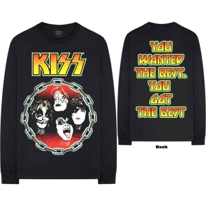 Kiss - You Wanted The Best Bl Longsleeve ryhmässä MERCHANDISE / T-paita / Hårdrock @ Bengans Skivbutik AB (5552970r)