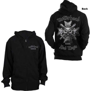 Motorhead - Bad Magic Uni Bl Zip Hoodie ryhmässä MERCHANDISE / Hupparit / Hårdrock @ Bengans Skivbutik AB (5553109)