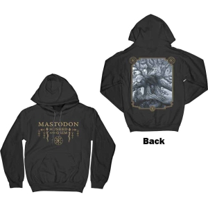 Mastodon - Hushed & Grim Cover Back Bl  Hoodie ryhmässä MERCHANDISE / Hupparit / Hårdrock @ Bengans Skivbutik AB (5553211r)