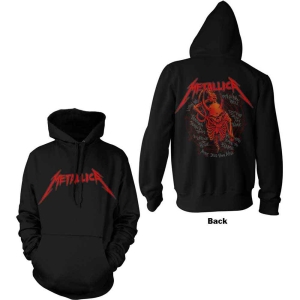 Metallica - Skull Screaming Red Uni Bl Hoodie ryhmässä MERCHANDISE / Hupparit / Hårdrock @ Bengans Skivbutik AB (5553221r)