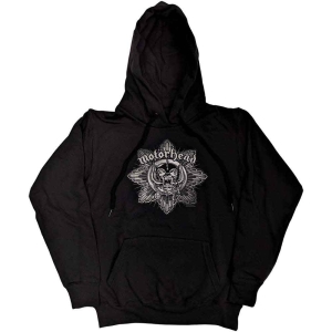 Motorhead - Pig Badge Lady Bl Hoodie ryhmässä MERCHANDISE / Hupparit / Hårdrock @ Bengans Skivbutik AB (5553225r)