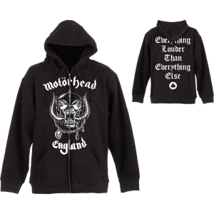 Motorhead - England Uni Bl Zip Hoodie ryhmässä MERCHANDISE / Hupparit / Hårdrock @ Bengans Skivbutik AB (5553227r)