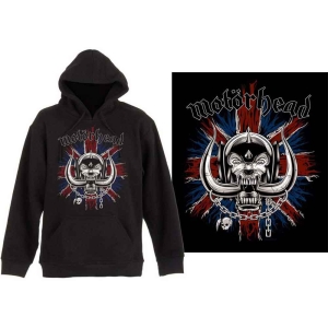 Motorhead - British Warpig Uni Bl Hoodie ryhmässä MERCHANDISE / Hupparit / Hårdrock @ Bengans Skivbutik AB (5553228r)