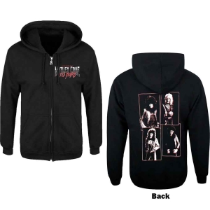 Motley Crue - 40 Years F&B Uni Bl Zip Hoodie ryhmässä MERCHANDISE / Hupparit / Hårdrock @ Bengans Skivbutik AB (5553238r)