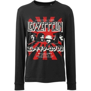 Led Zeppelin - Japanese Burst Uni Bl Longsleeve ryhmässä MERCHANDISE / T-paita / Pop-Rock @ Bengans Skivbutik AB (5553296r)