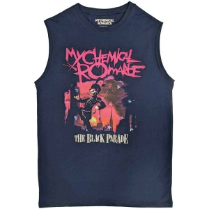 My Chemical Romance - March Uni Navy Tank Top ryhmässä MERCHANDISE / T-paita / Pop-Rock @ Bengans Skivbutik AB (5553300r)