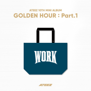 Ateez - Golden Hour Official MD Reusable Bag ryhmässä MERCHANDISE / Merch / K-Pop @ Bengans Skivbutik AB (5553403)